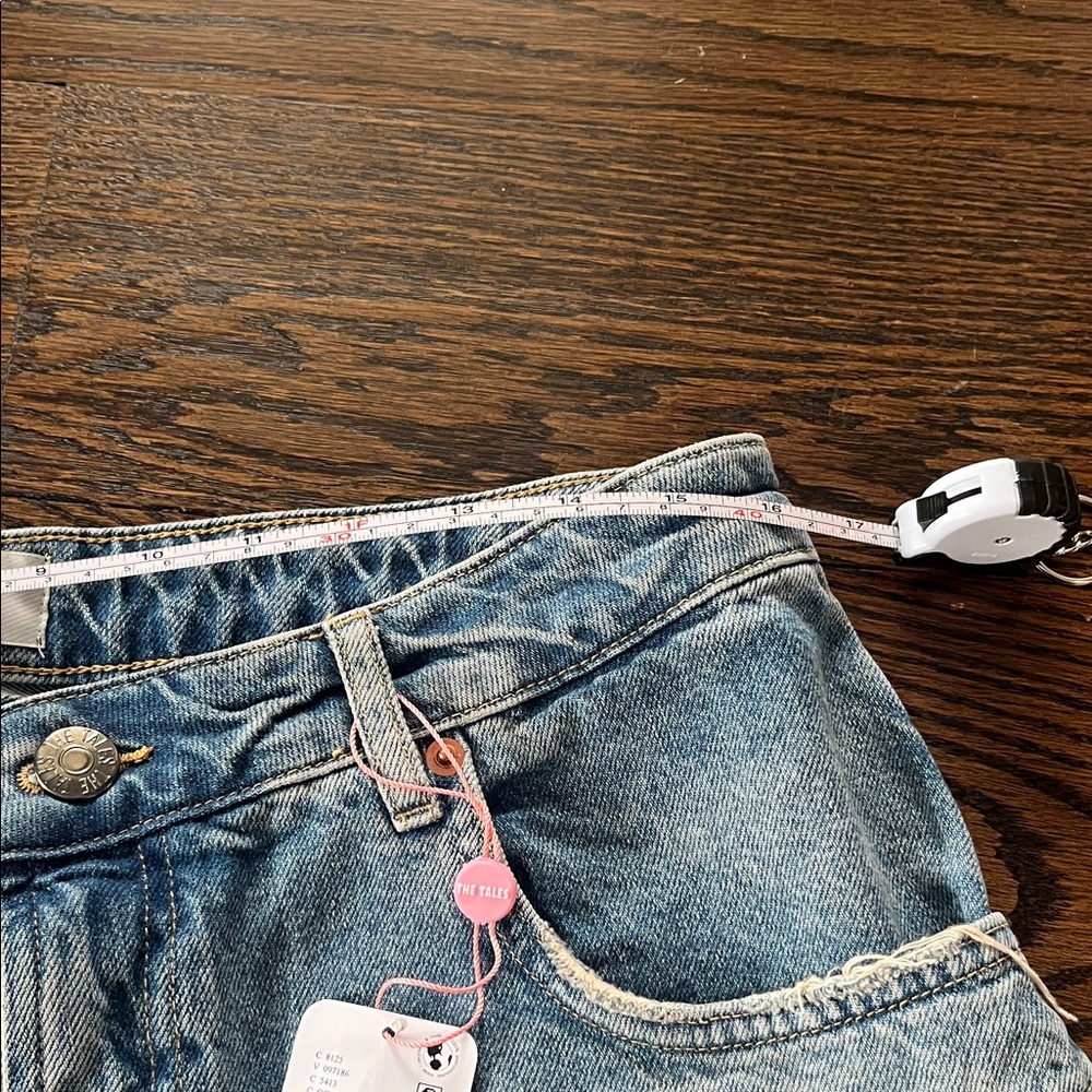 NEW Free People The Tales Panelled Denim Short - Picture 11 of 11